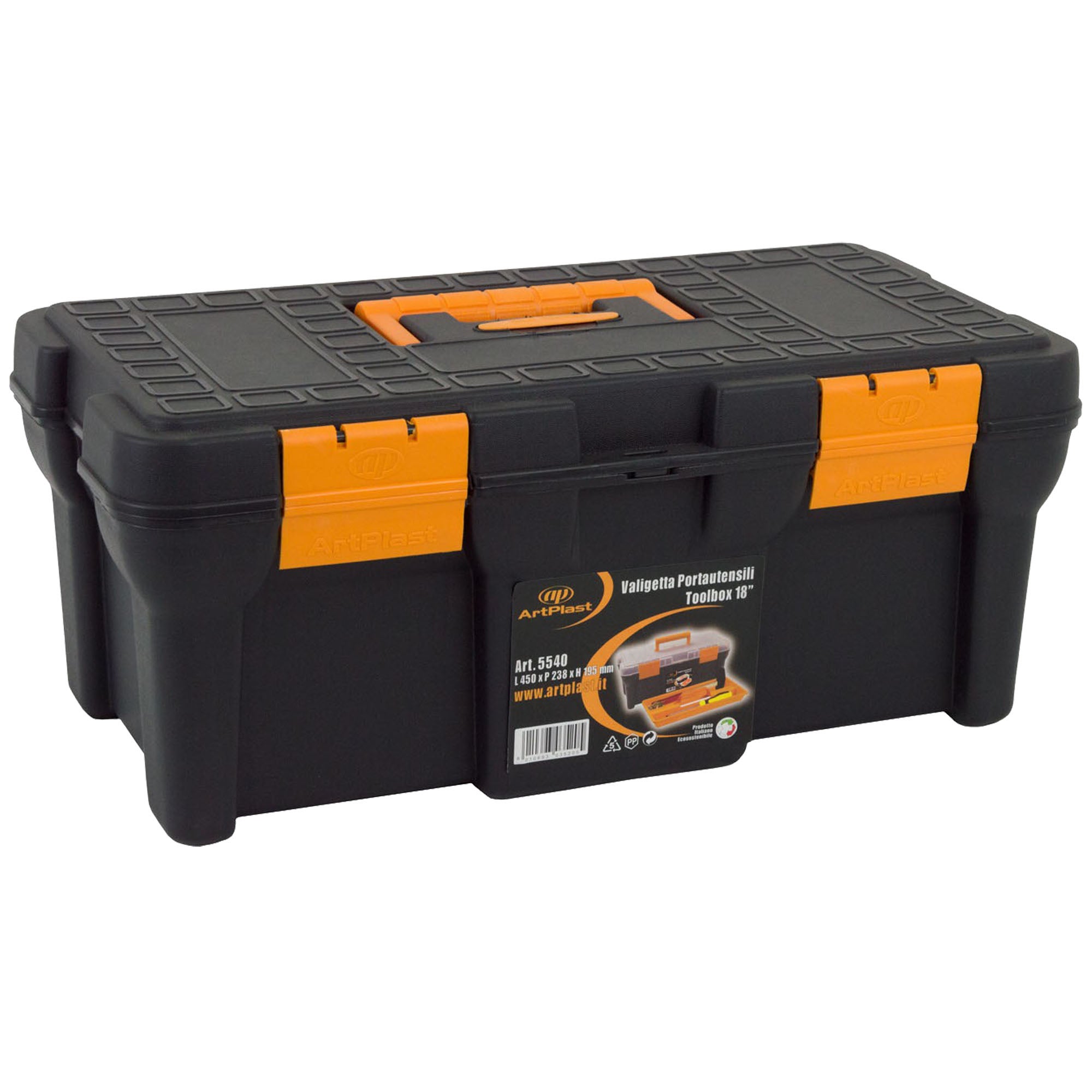 Cutie pentru scule ARTPLAST din polipropilena 18