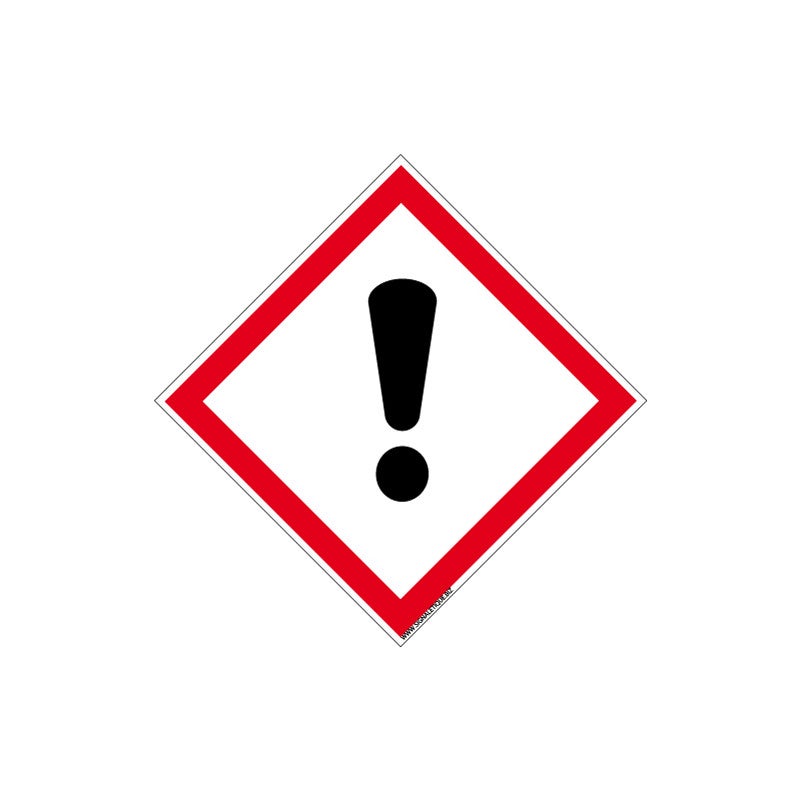 Panneau DANGER SENSIBILISATION CUTANEE, INHALATION, CORROSION OU ...