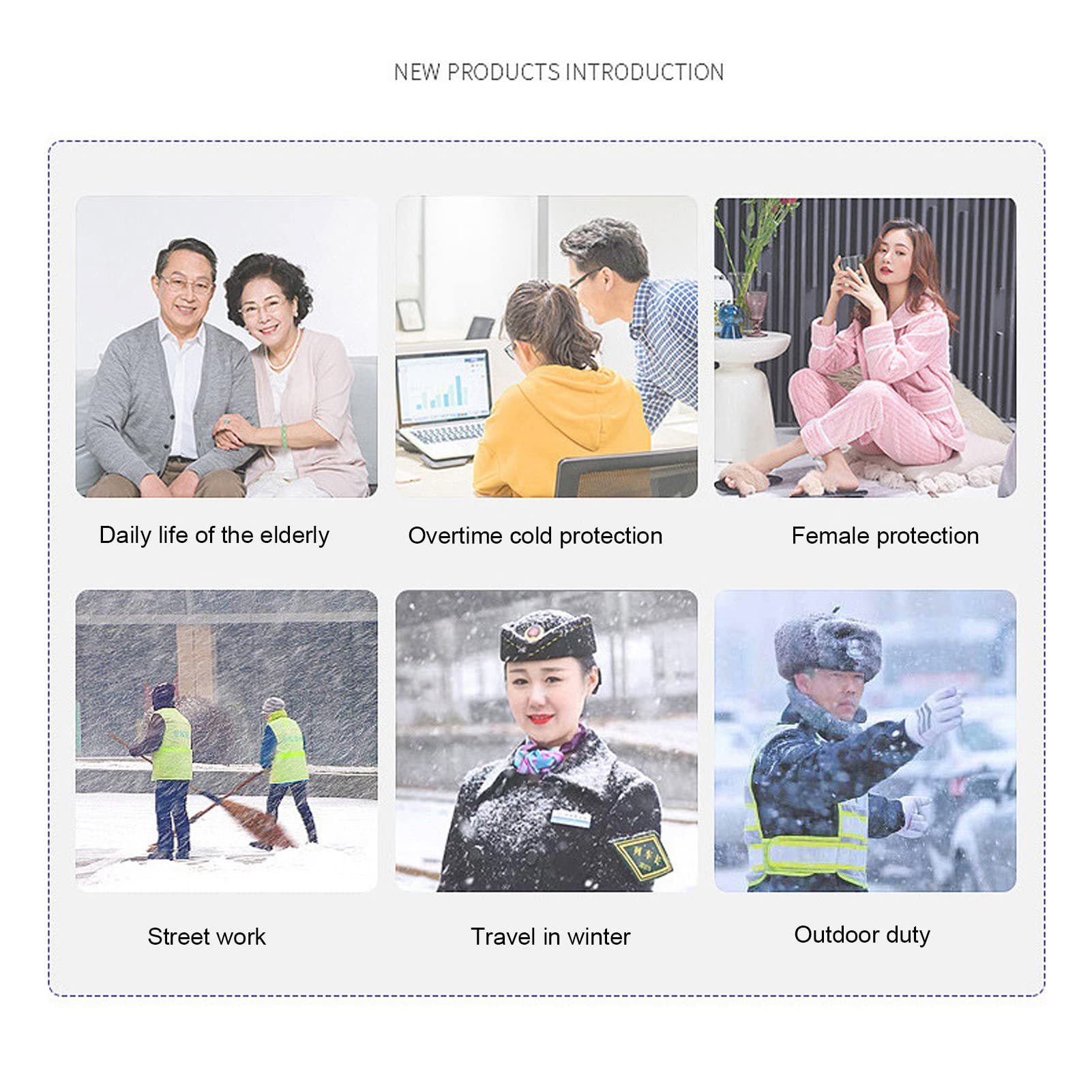 Gilet chauffant, gilet chauffant d'hiver, gilet chauffant électrique avec 3 niveaux de chauffage, vestes chauffantes pour hommes femmes en plein air(3 - 8