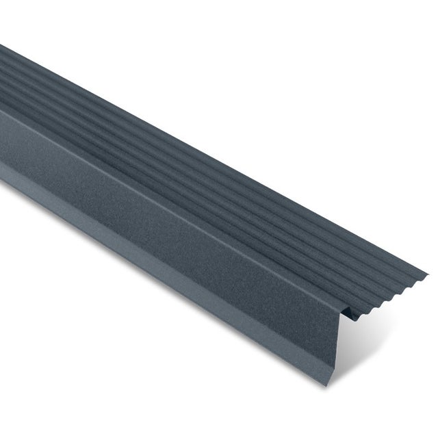 Rive ajustable pour tôle tuile BACACIER Tuile R® Anthracite mat 2100 mm Longueur