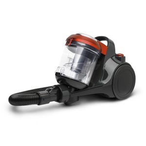 Monzana Aspirateur Sans Sac Rouge 900W – Puissant Multi-Cyclonique Avec Filtre HEPA, Idéal Pour Maison & Voiture
