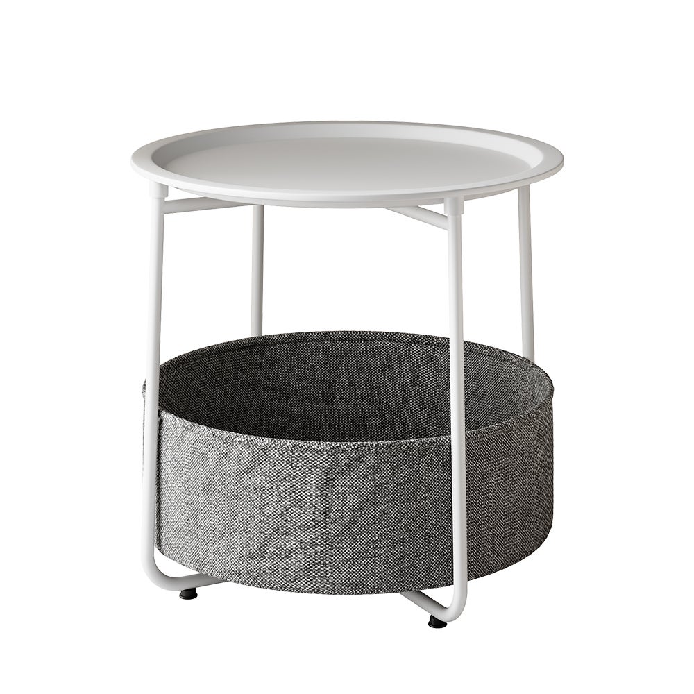 Vicco Stolik kawowy Liva, Biały, 47 x 50 cm