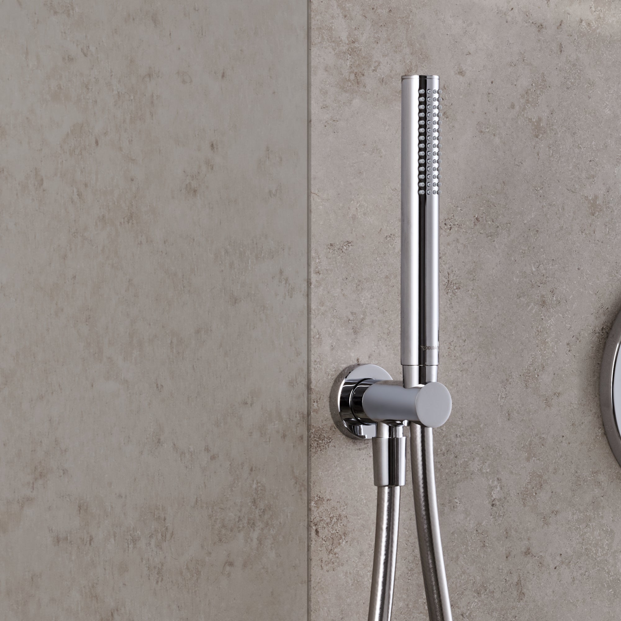 Duravit uniwersalna rączka natrysku okrągła EasyClean chrom