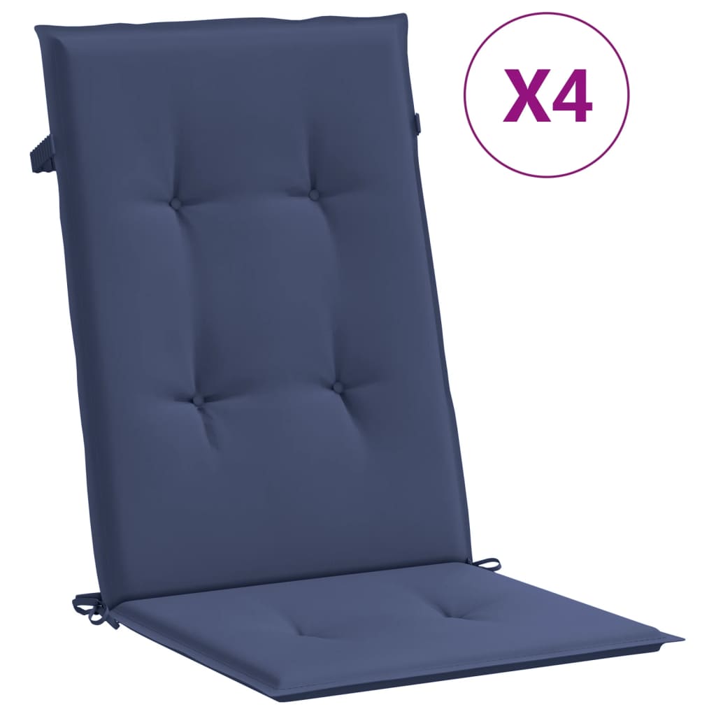Cojines Capitoné Para Silla De Solarium Klear Vu Wicker - 2 Unidades, Resistentes Al Agua