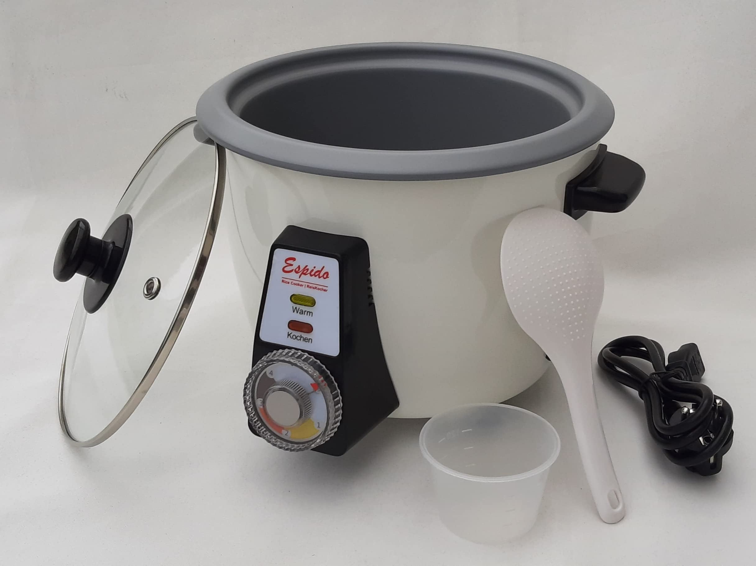 Cuociriso persiano con torta di riso Tahdig Tadig crosta di riso (3-5 persone - 1,2 L - 500 Watt - RCG-30T) - 4