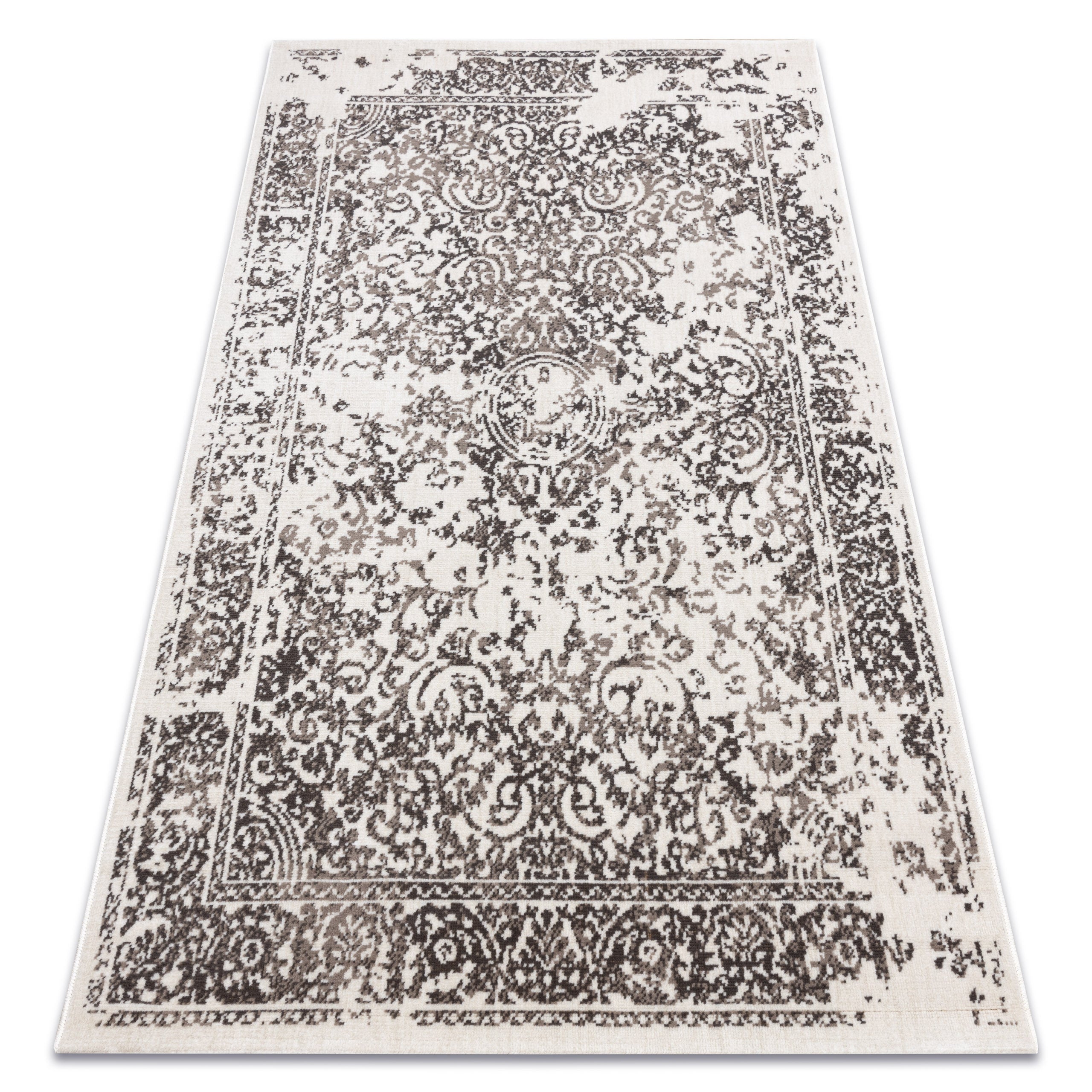 Dywan Vintage 22208765 beż rozeta klasyczny 120x170 cm