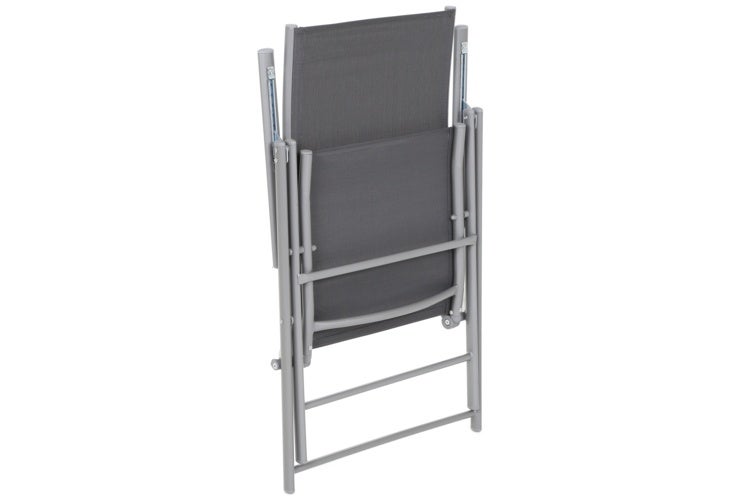 Krzesło ogrodowe metalowe Casablanca Silver / Grey - 2