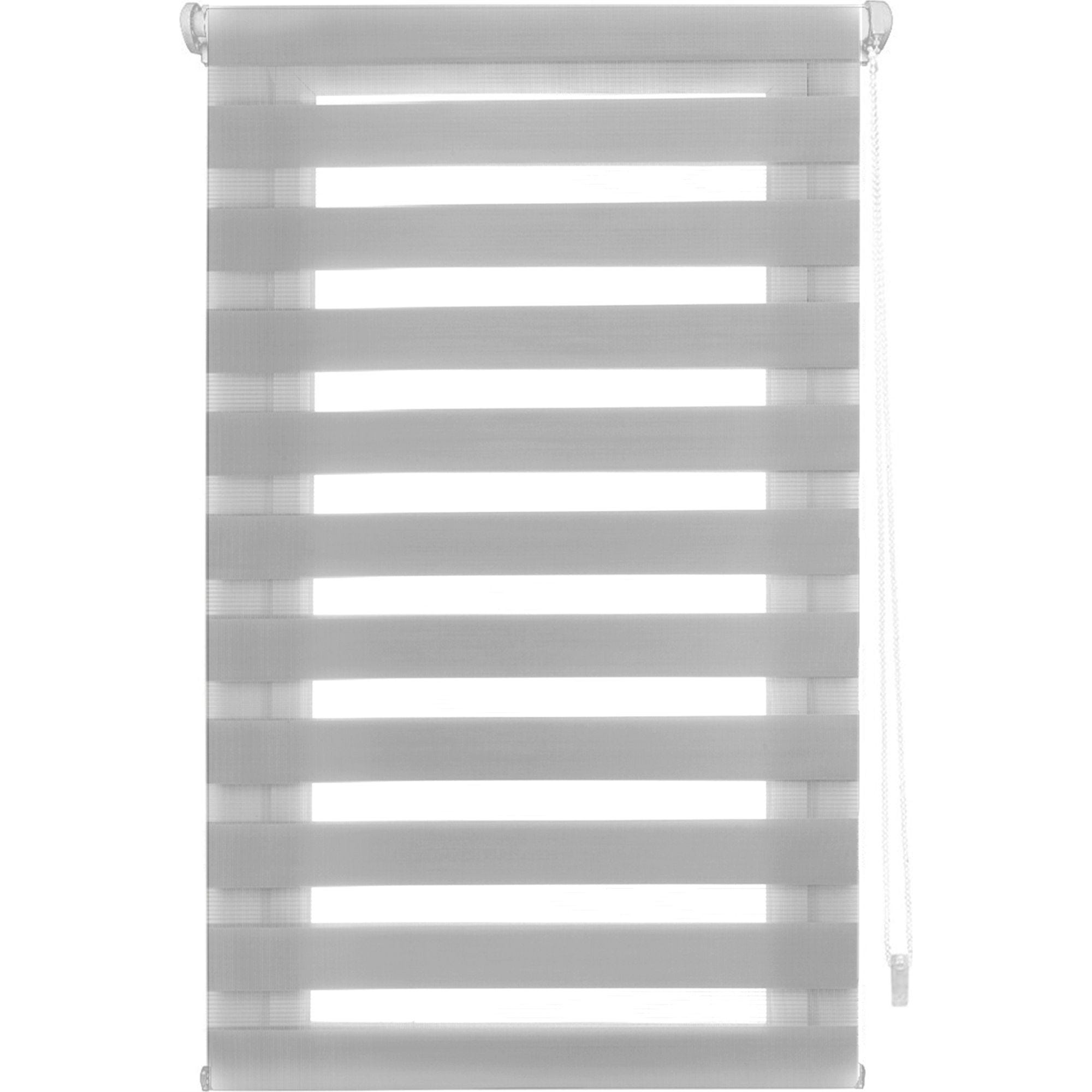 Store Romain Sans Percage Macaroon Rose Poudré - Semi-Transparent à Œillets Avec Crochets, Élégant Et Facile à Installer - 80 X 140 Cm