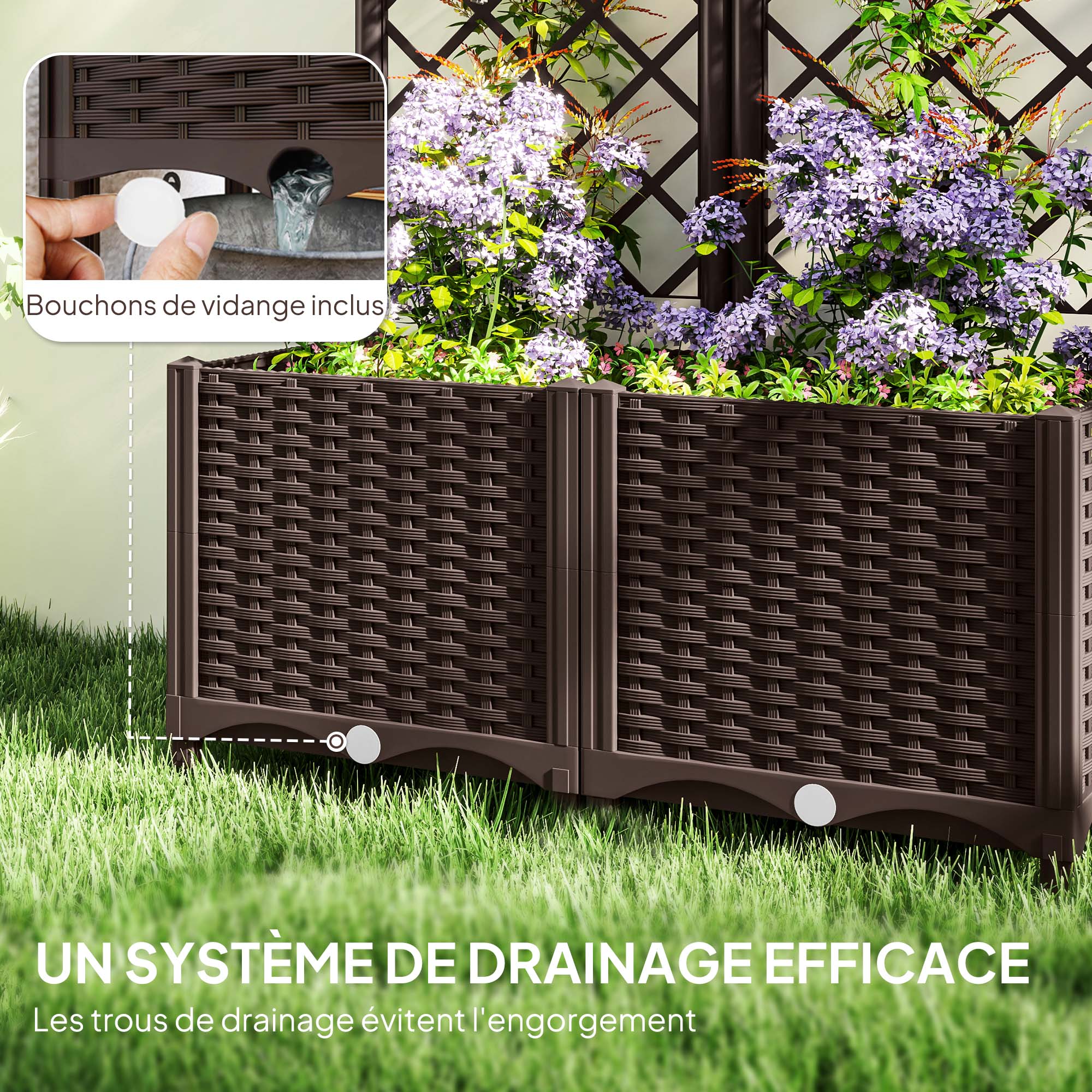 Jardinière PP Outsunny - 6