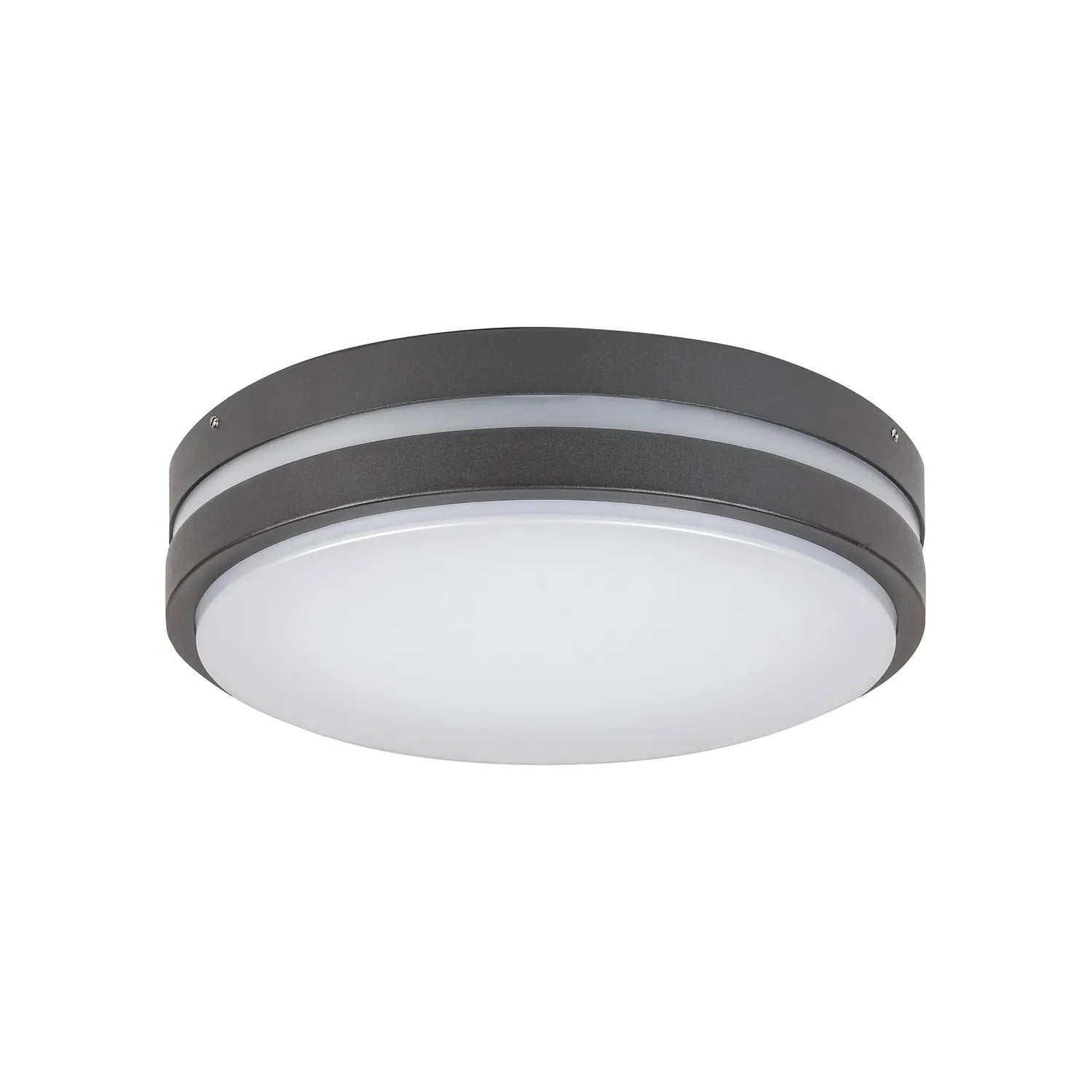 Lampa sufitowa zewnętrzna Hamburg LED 12W Neutralna biel 900lm antracytowo-biała IP44 Rabalux