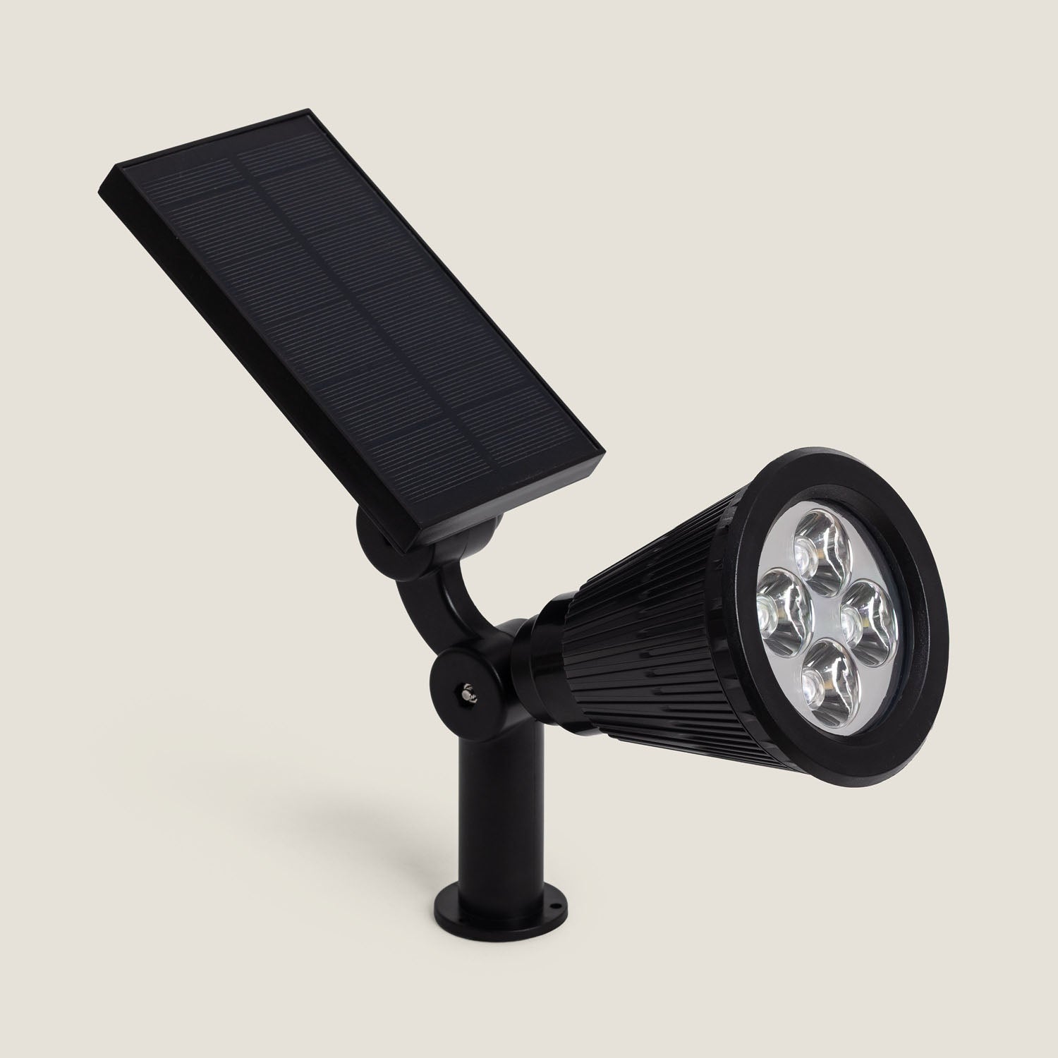 Spot LED Solaire Meillion sur Piquet IP65, 3000K Blanc chaud, ABS ...