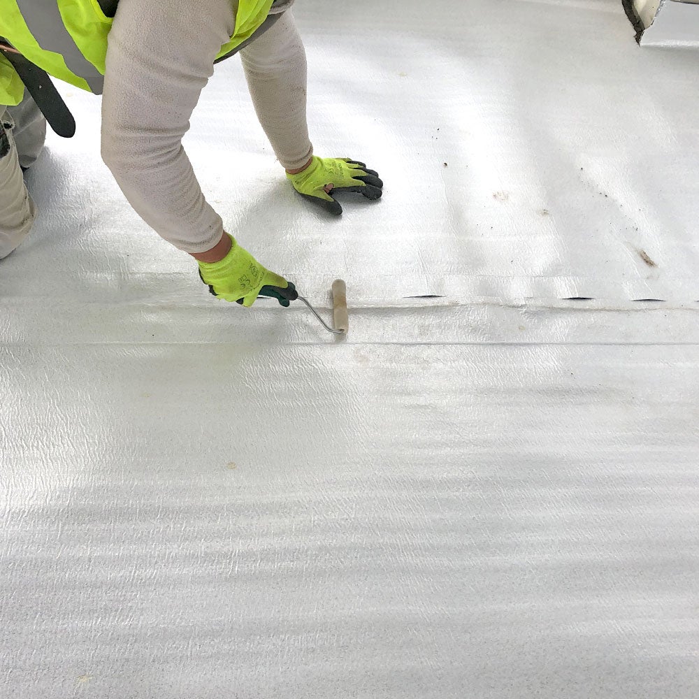 Feuille anti-radon (20 m x 1,5 m) - Feuille isolante pour les processus d'isolation au radon dans les maisons, bureaux, garages, etc. - 2