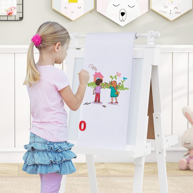 Chevalet Peinture Enfant,3 En 1 Tableau De Dessin Double Faces En Bois Pliable Chevalet D Art Reglable En Hauteur Avec Papier A Rouler Graffiti Colorable Jouets Educatifs Cadeaux Enfants 3 Ans Chevalet Peinture Enfant,3 En 1 Tableau De Dessin Double Faces En Bois Pliable Chevalet D Art Reglable En Hauteur Avec Papier A Rouler Graffiti Colorable Jouets Educatifs Cadeaux Enfants 3 Ans