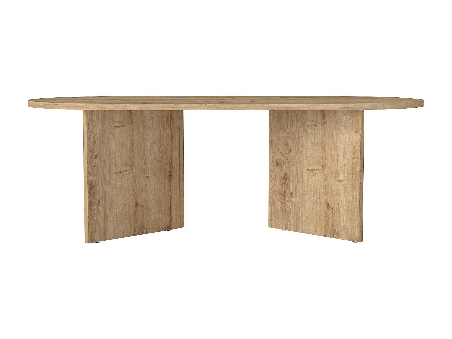 Table basse - Naturel clair - TOPANIA - 3