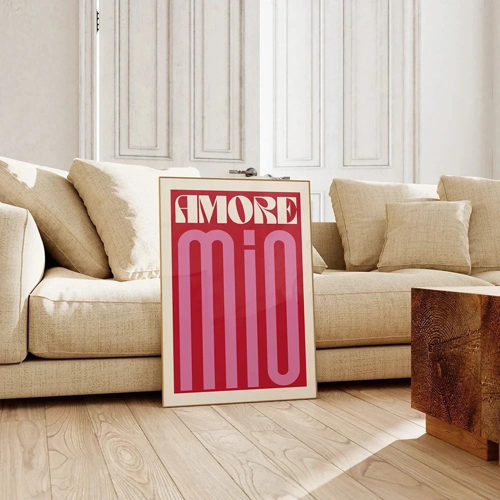 3 Affiche Decoration Murale 30x40 Poster Phrase Impression sur Toile pour Salon Deco Murale Pop Art Chambre Adulte Cadeau sans Cadre - 2
