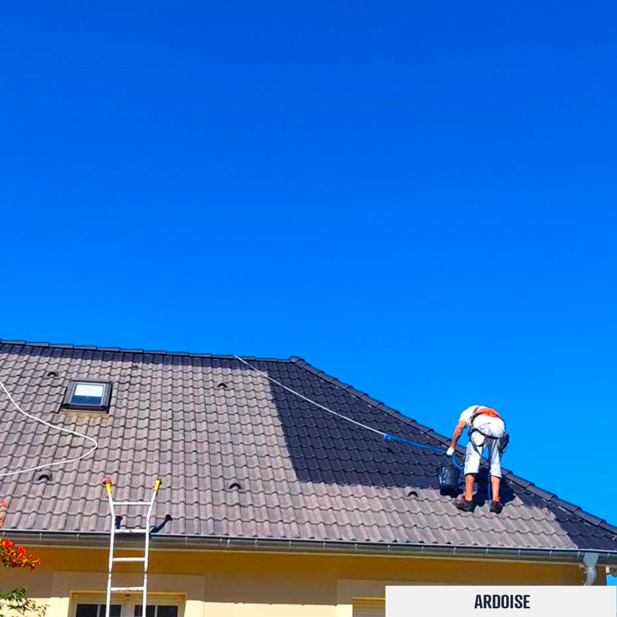 Étanchéité Toiture, Résine d'étanchéité colorée : ARCAFILM Ardoise - 0.75 L - ARCANE INDUSTRIES - 9