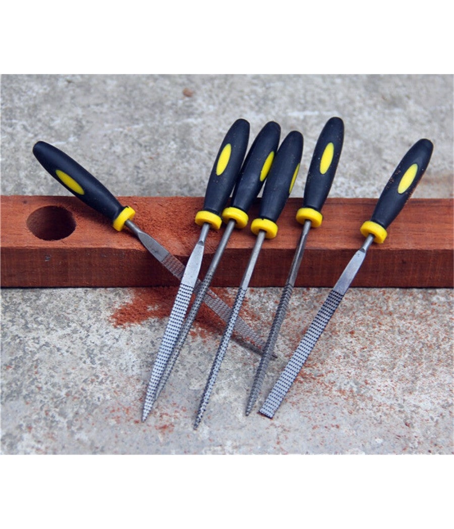 Set 8 Lime Per Legno A Doppia Testa - Professionale Per Lavorazione Del Legno - Foto 4