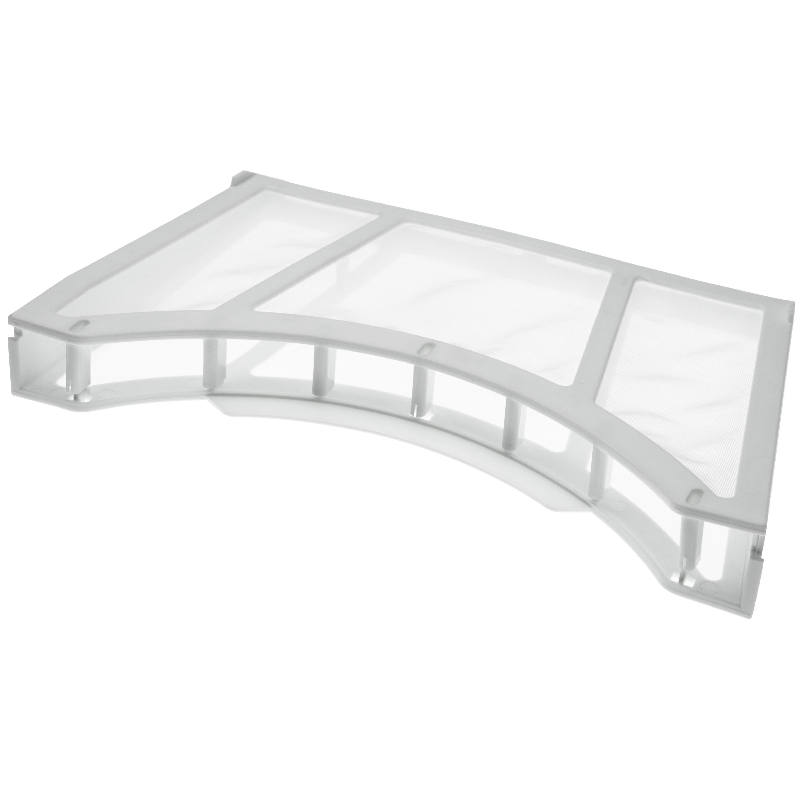 vhbw Filtre à peluche compatible avec White Knight CL727CH-031272715800, CL727B-031272715500, CL727B-031272715501 sèche linge - Filtre - 4