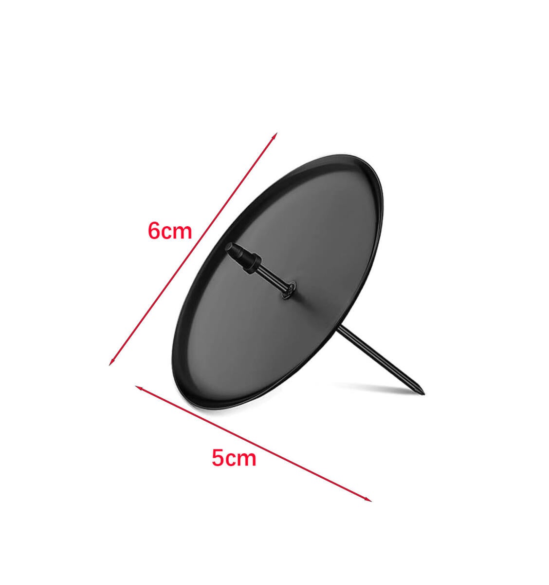 Bougeoirs Noir Lot De 4, Bougeoirs Noël De L'avent, Porte Bougie Decoration Noël, Support Bougie En Métal, Candle Holder Pour Couronnes Guirlande Noël Décoration