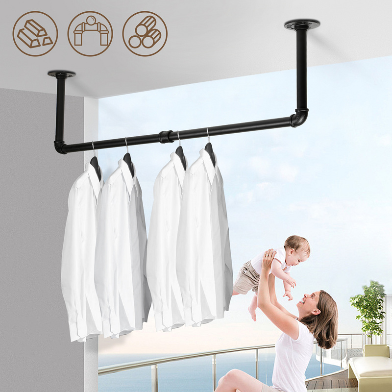 Ganchos Colgador Ropa Leroy Merlin Barra Armario Ganchos Para