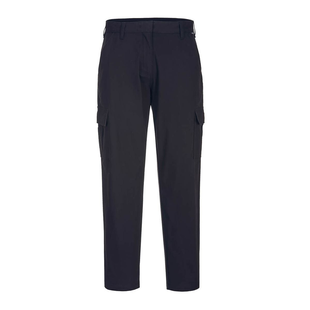 Pantalon Cargo Noir Avec Taille élastique Multipoches