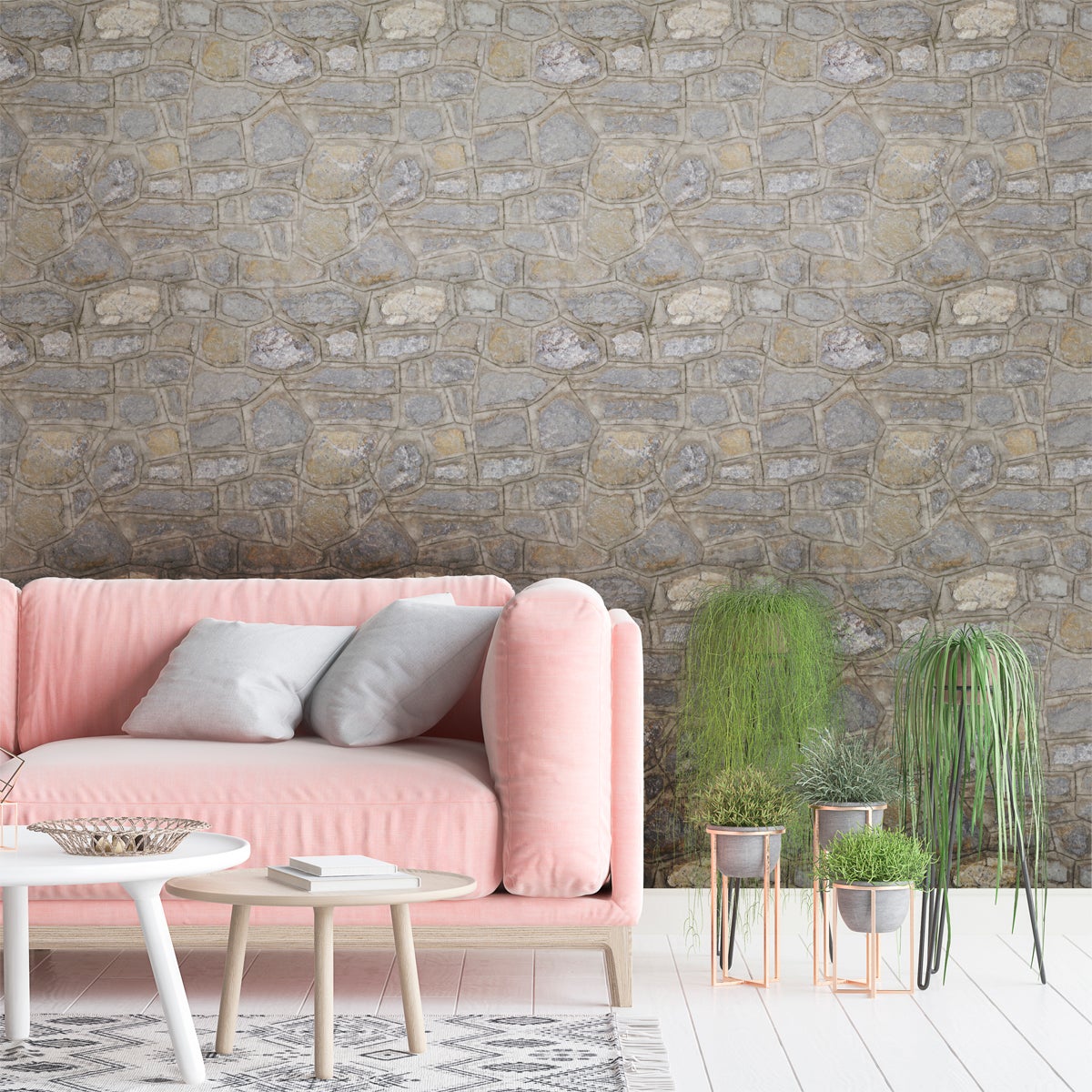 Adesivi materiale Pietre occitanie - Sticker adesivo - adesivi murali - 30x30cm - 4