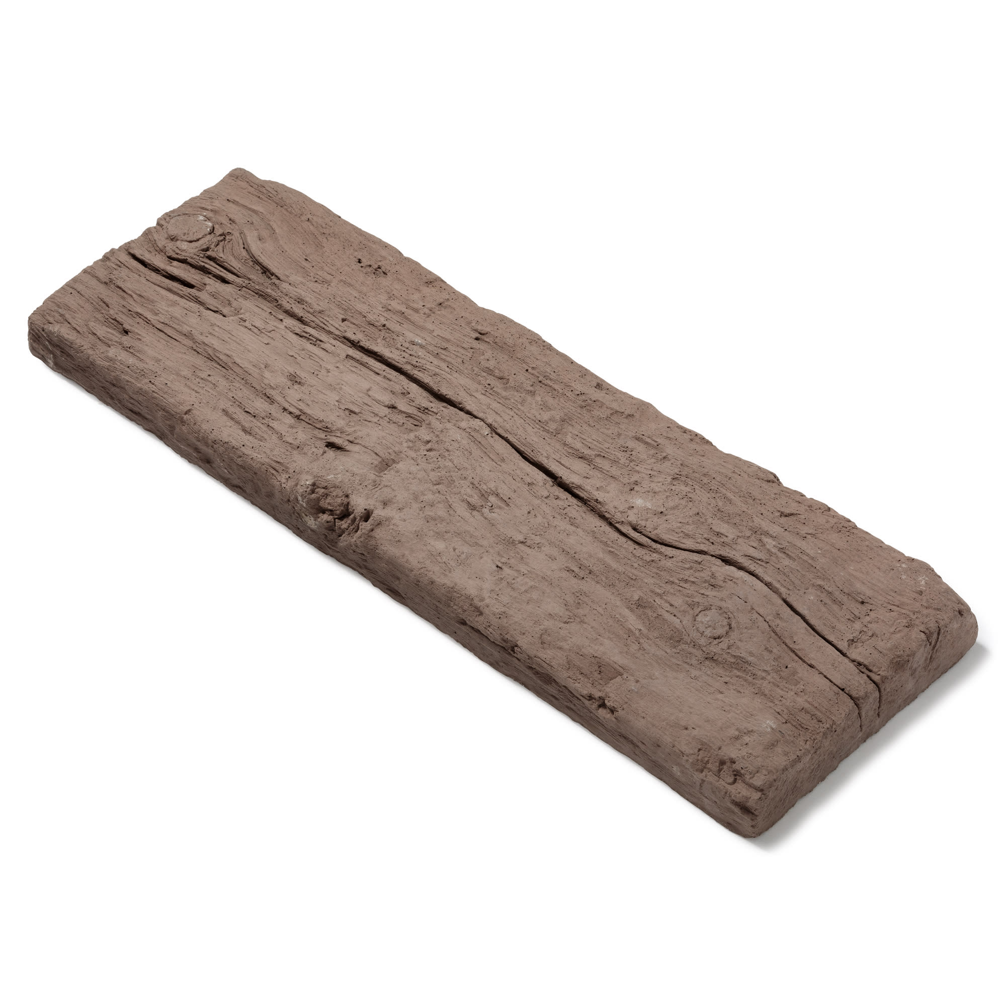 Pas japonais Rectangle Béton effet Bois Marron 67x22x4,5 cm (à l'unité) - RO'MA NATURE - 2
