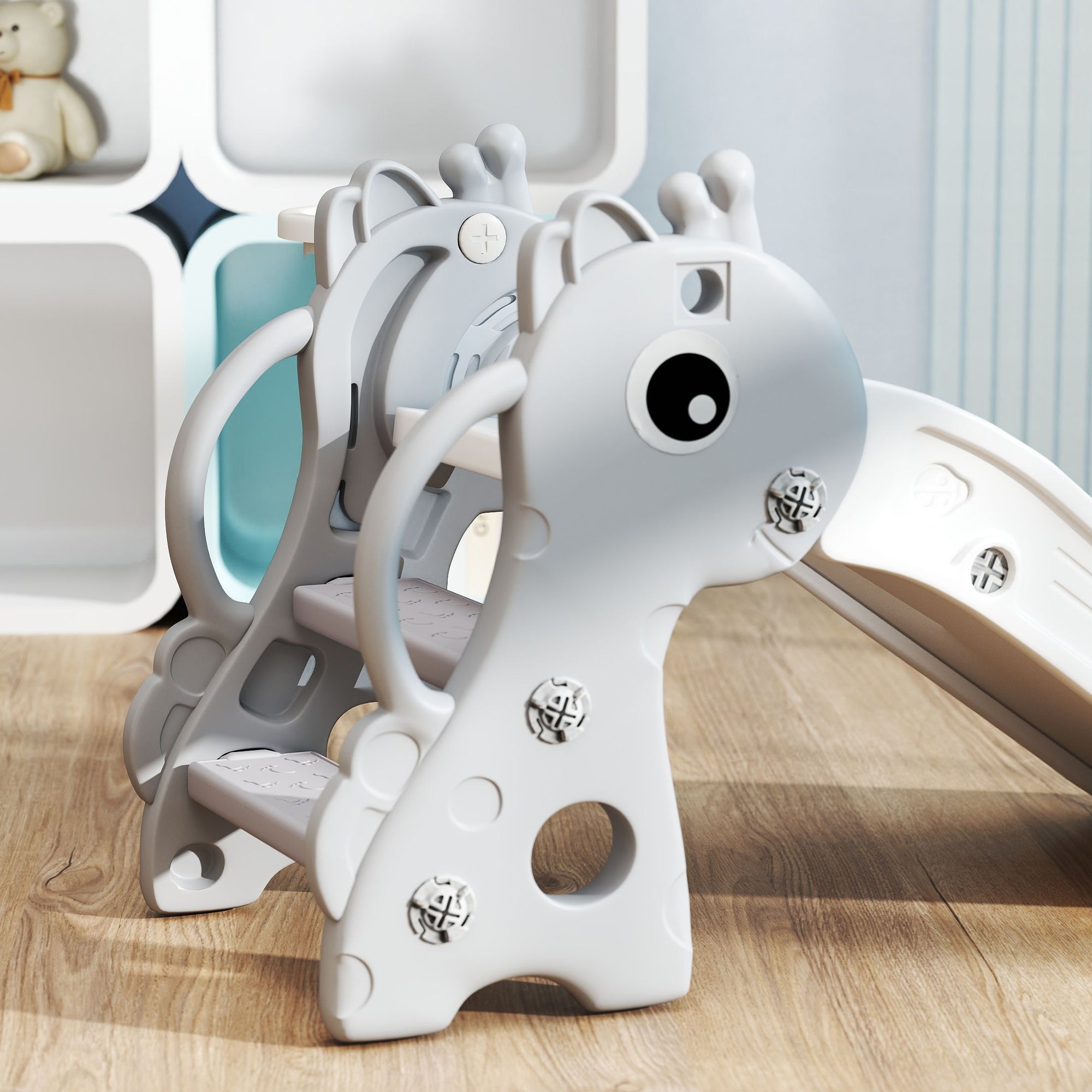 Toboggan pour enfants Plastique AIYAPLAY - 8