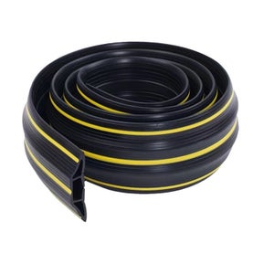 Goulottes De Protection De Câbles CREWORKS – 3 Pièces, 2 Canaux, 1m – Pour Sol Extérieur
