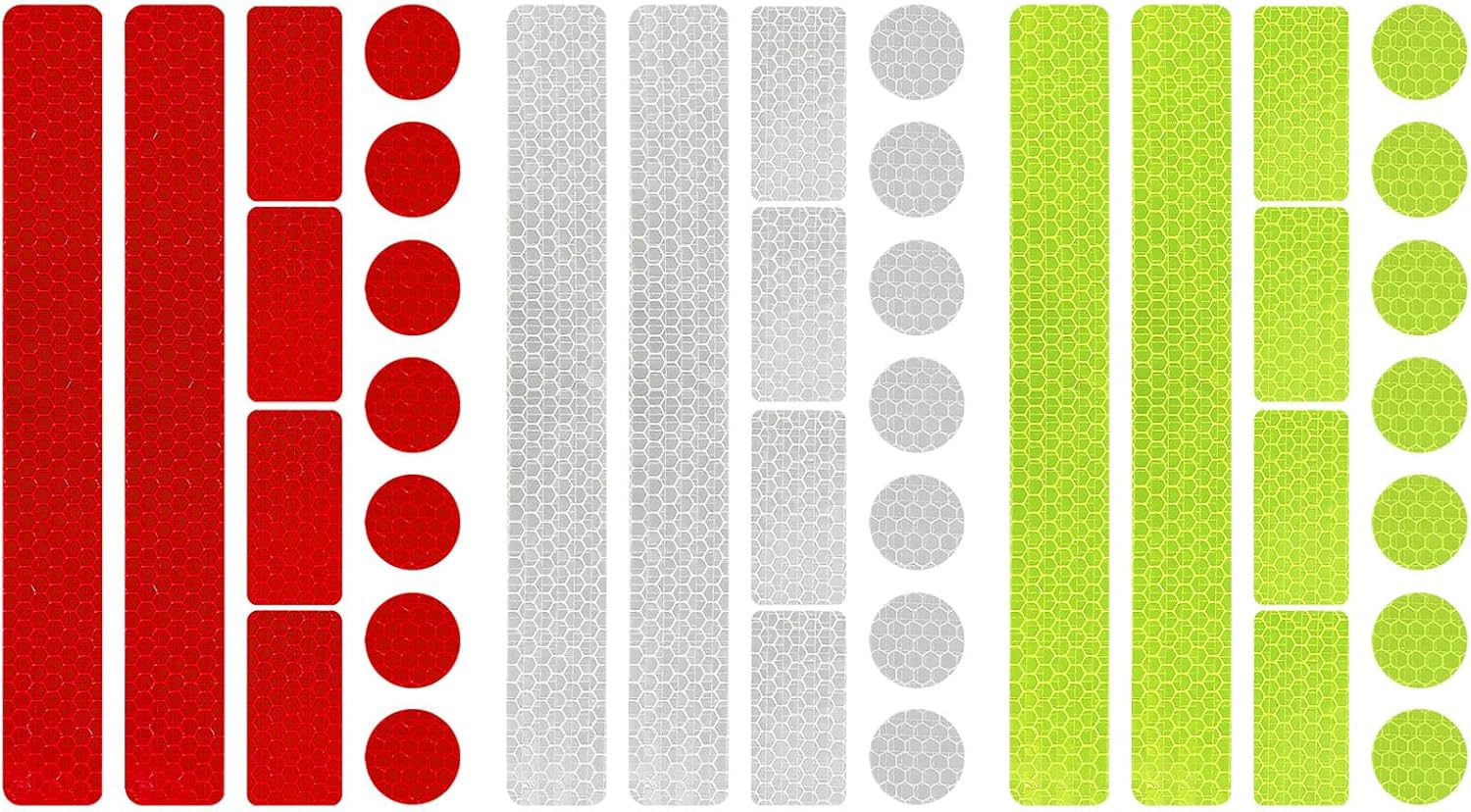 Ruban Réflecteur PVC Haute Visibilité,sécurité Routière,autocollant De