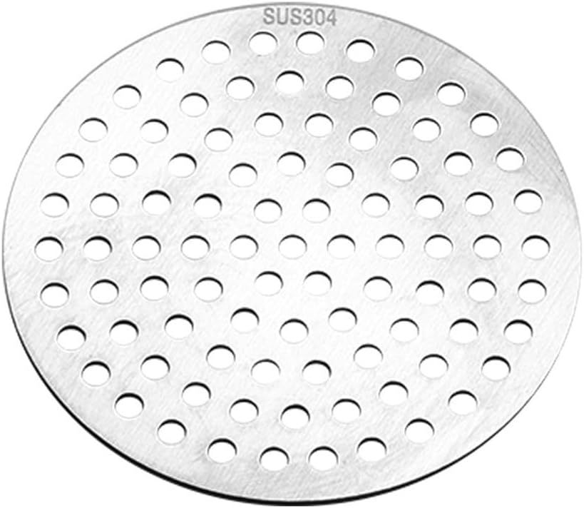 Sitko do zlewu ze stali nierdzewnej do brodzika, filtr do włosów do kuchni, łazienki, prysznica, wanny, sama nakładka (12 cm)