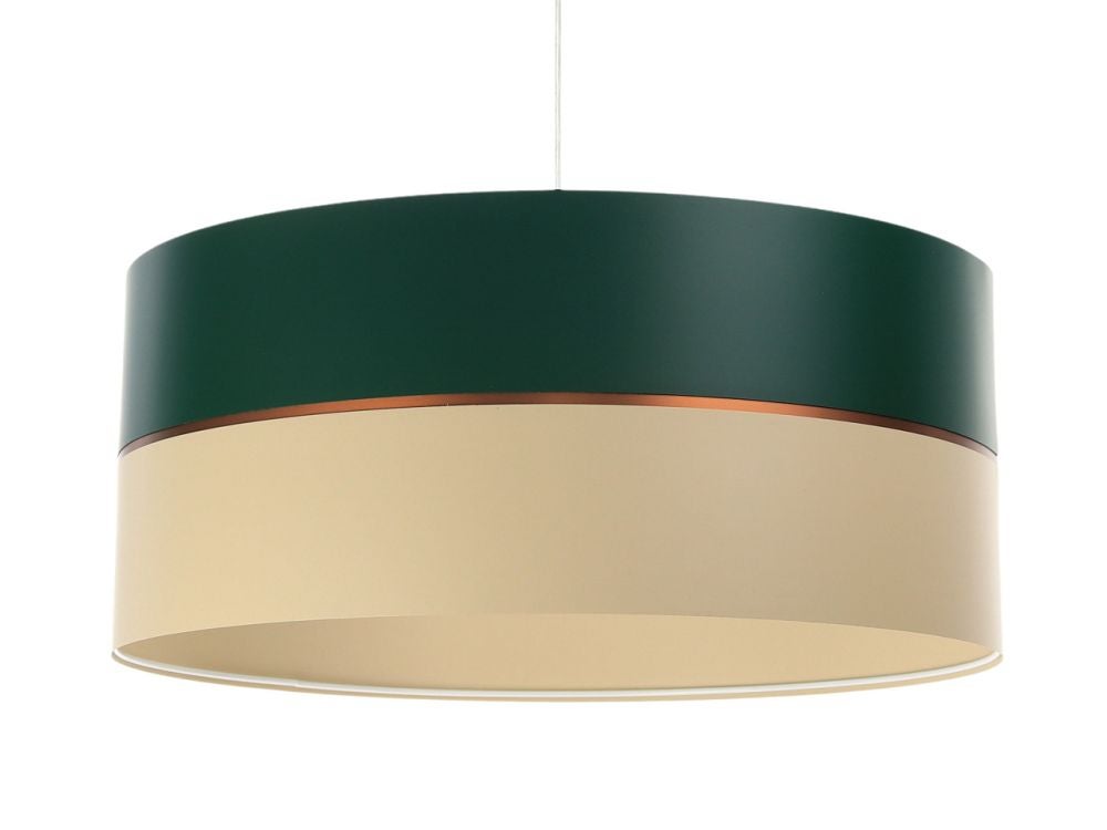 Lampa wisząca SIMPLY GLAMOUR 30 zielona/kremowa
