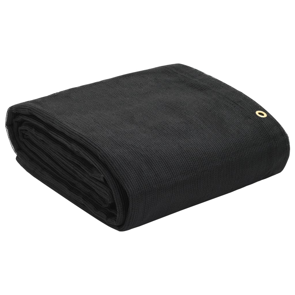 Maison exclusive - red para contenedor de transporte hdpe negro 3x6 m