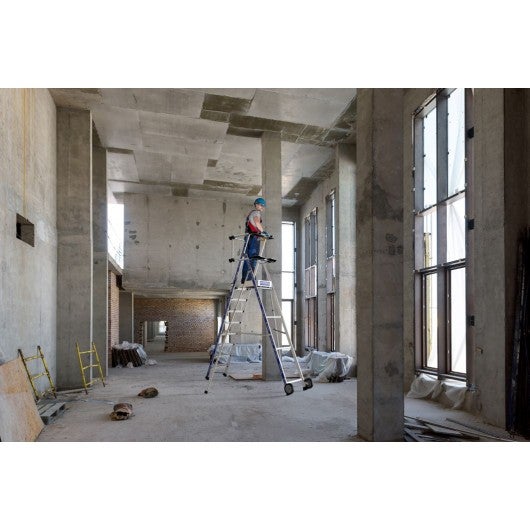 TUBESCA-COMABI - Plateforme Individuelle - SHERPAMATIC - Garde-Corps lisses - 7 marches - 3