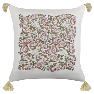 Kit Point De Croix "Poisson Sous-Marin" - Coussin 40x40 Cm, Inclus Toile, Fils, Aiguilles - Loisir Créatif Adulte