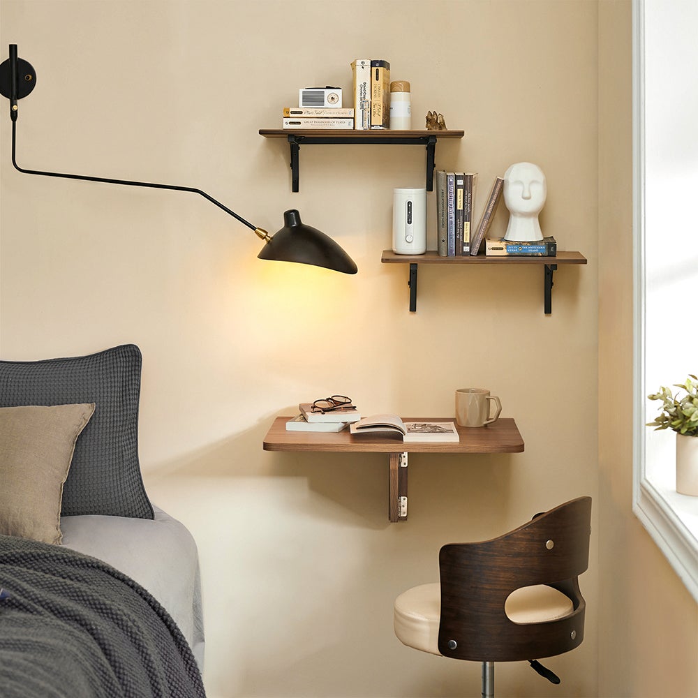 SoBuy Tavolo Pieghevole a Muro scrivania Tavolo per Computer