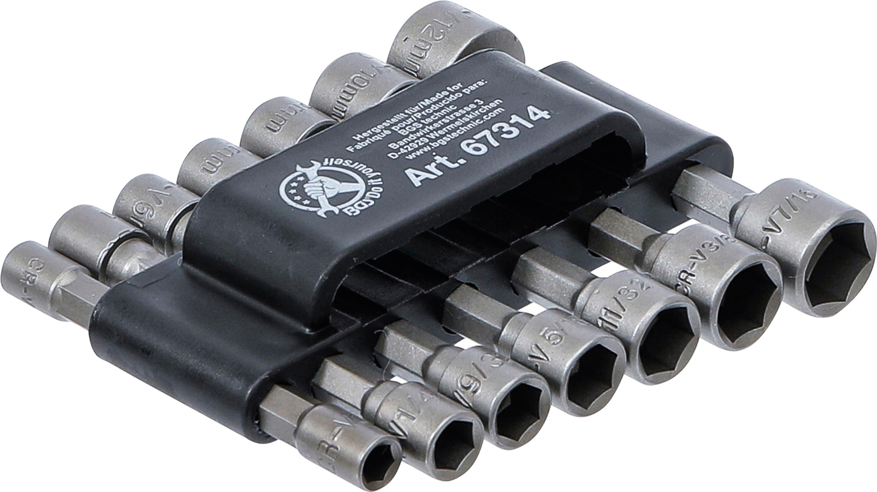 BGS Technic | Jeu De Douilles En 6,3 Mm (1/4)" | Purchase Online