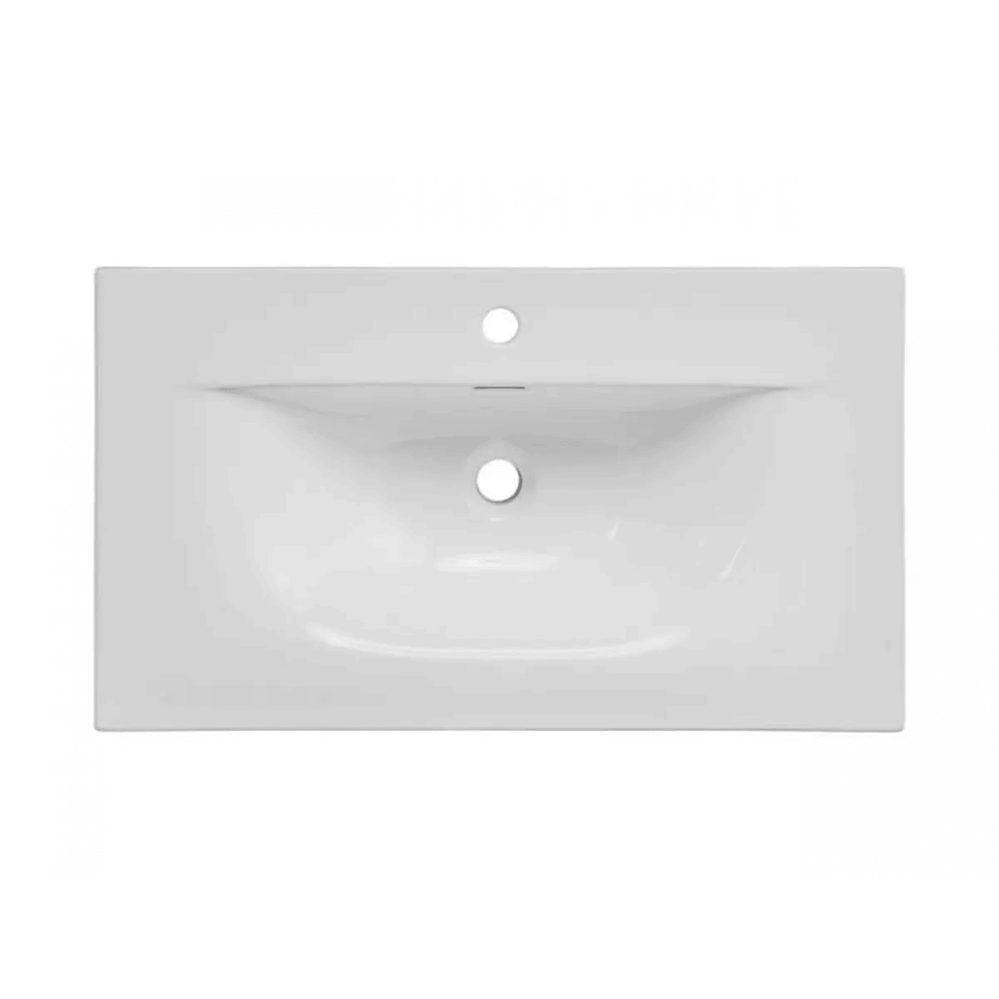 Vasque encastrable céramique blanche 60cm SKY - 7