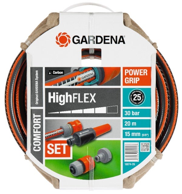 Wąż ogrodowy GARDENA Highflex L.20 m Śred.15 mm - 6