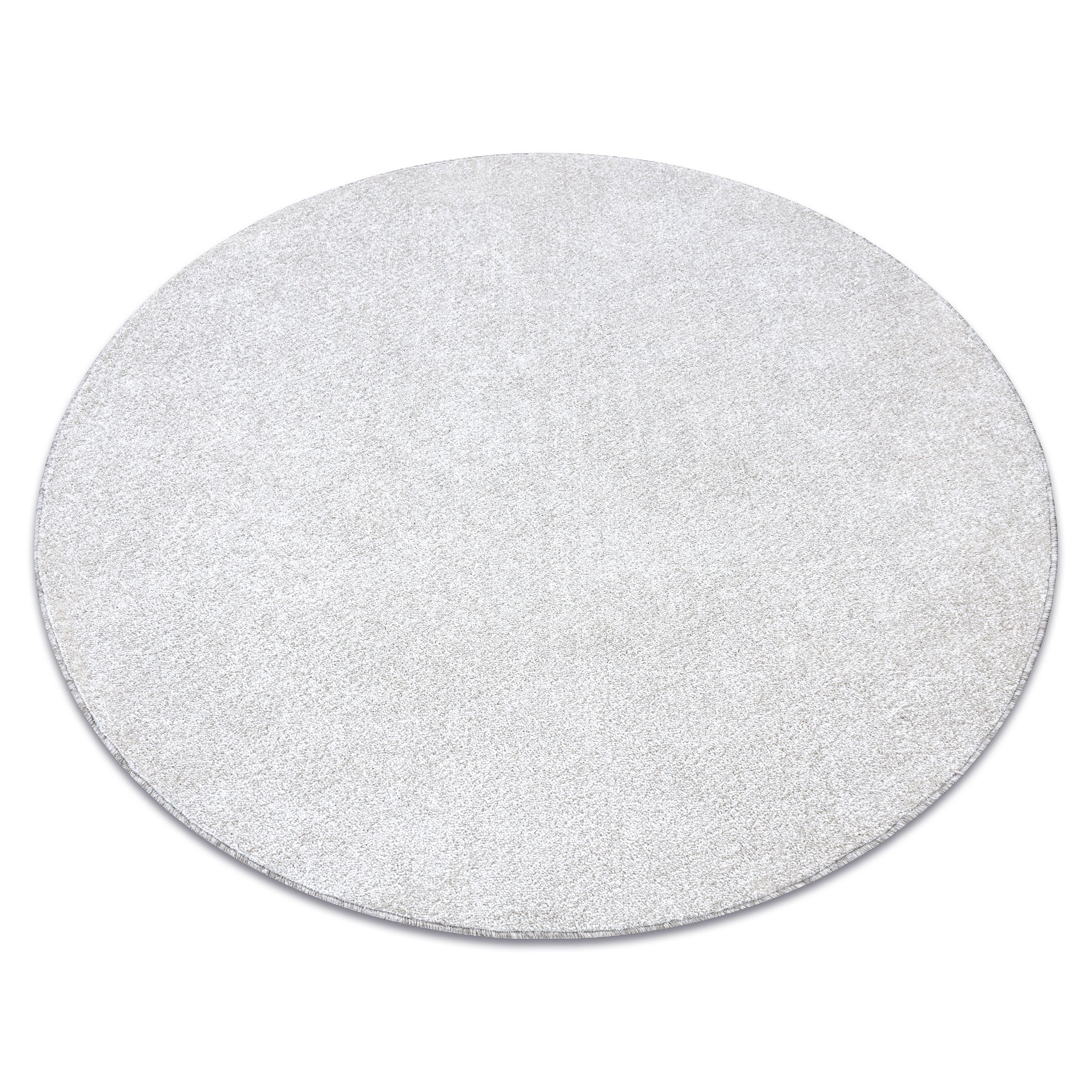 DYWAN koło SANTA FE krem 03 gładki, jednolity, jednokolorowy koło 100 cm