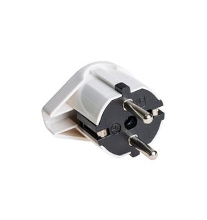 Spina Elettrica Schuko In Gomma FAMATEL - 16A/250V, Uscita Laterale, Bianco - Foto 7