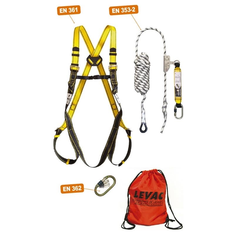 Kit harnais antichute N2 Toiture 3616KIT2V Levac - 2