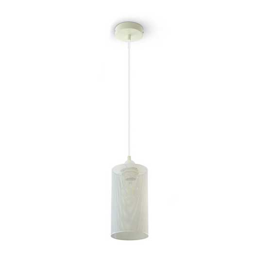 Portalampada Pendente E27 V-Tac: Paralume In Vetro Verde, Elegante, Lunghezza Cavo 1 Metro, Stile Moderno