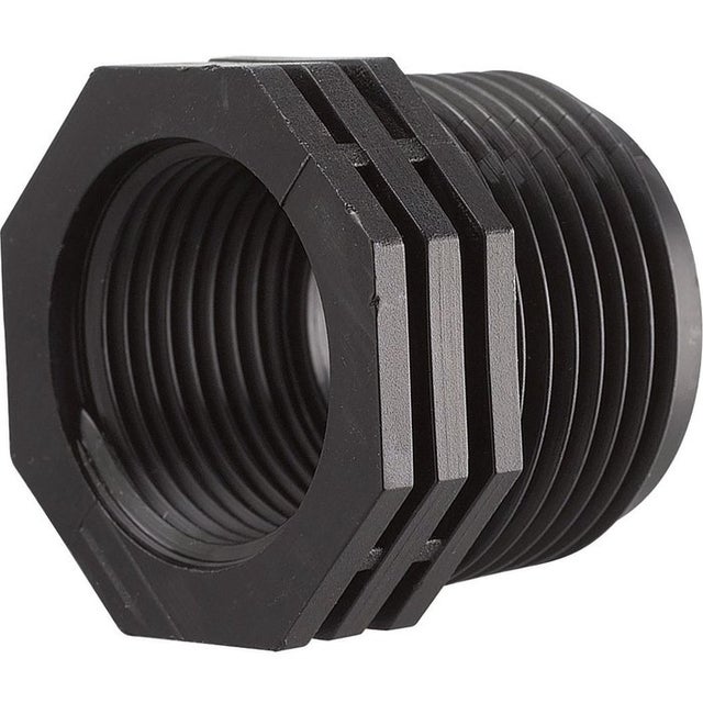 Réduction polypropylène - Fitt - M 3/4' - F 1/2' - Pour micro-irrigation