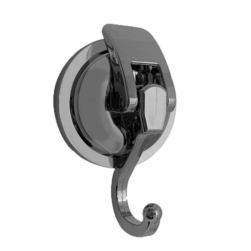 Haki przyssawkowe Szary Pistolet 2 sztuki Haki przyssawkowe wodoodporne odporne na rdzę Bezszwowe haki ścienne Maksymalne obciążenie 5 kg