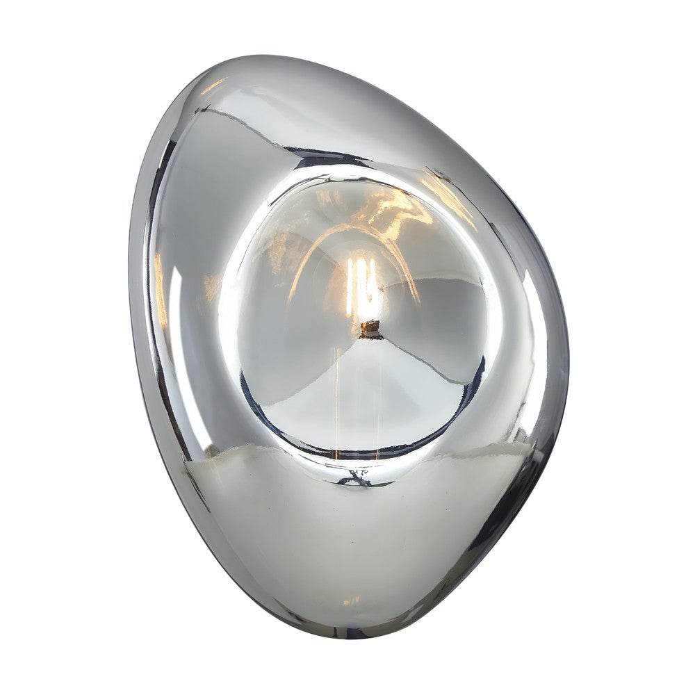 Kinkiet ścienny Mabell czarny-chromowany 1xE14x40W wym: 27,5 x 20,8 x 12,8 cm szkło IP20 Maytoni