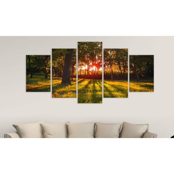 Tableau In the shade of forest 100x50 cm - 2