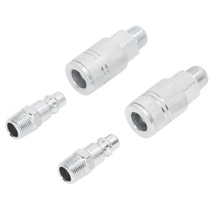 Lot De 2 Viseurs D'huile Pour Compresseur à Air - Raccord Aluminium 27x1.5 Mm - Niveau D'huile Visible - Joint Torique Inclus