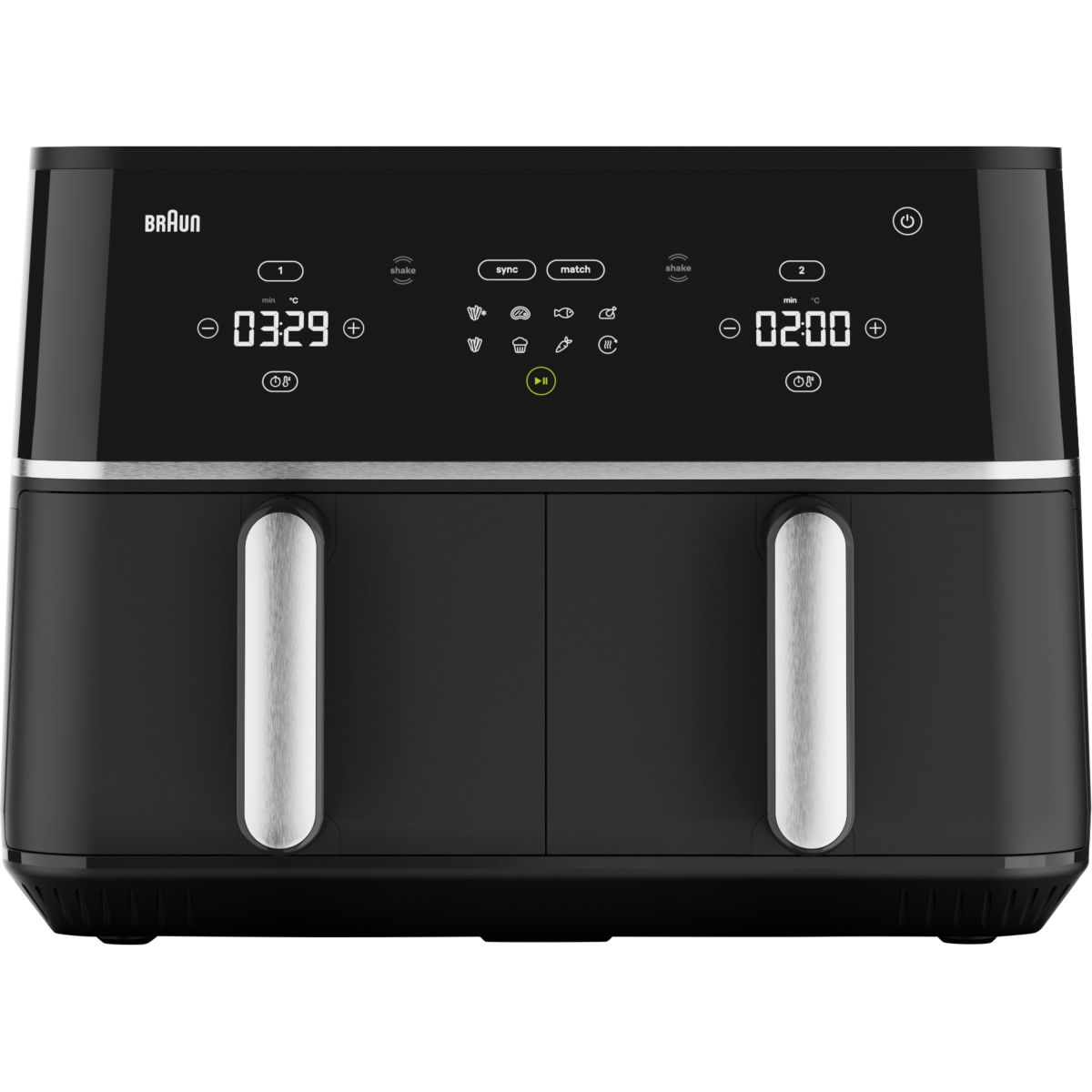 Braun Negro Airfryer Twincook 5 Td 5030I Td5030i-Td5030ibk - Imagen 2
