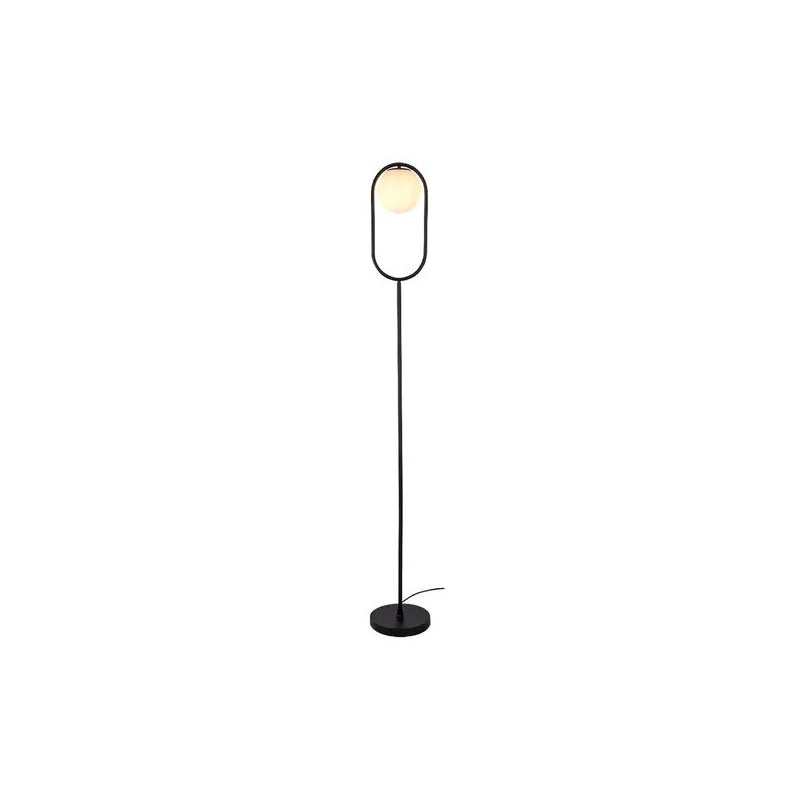 Lampa podłogowa stojąca Ghita czarno-biała 1xE27x20W wym: 170 x 23 x 23 cm metal Rabalux
